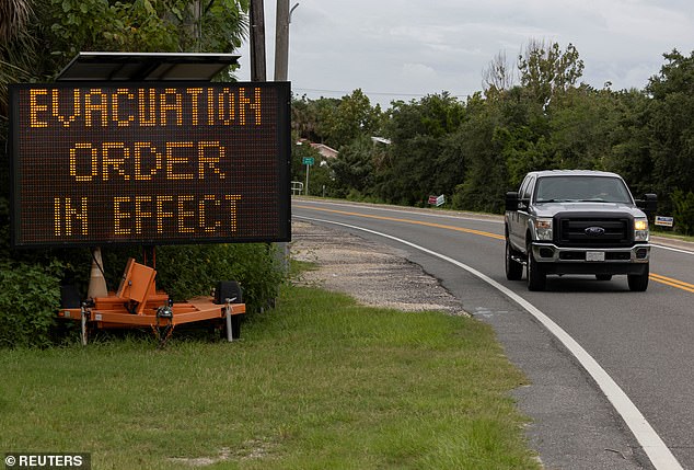 Parts of Florida are already under evacuation orders as the storm could reach Category 4