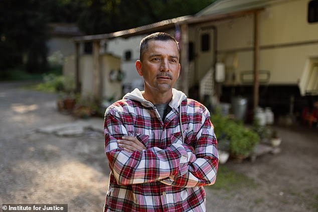 Martinez asked to put a mobile home on the property in 2013 after being unable to find affordable housing in the area for him and his family.