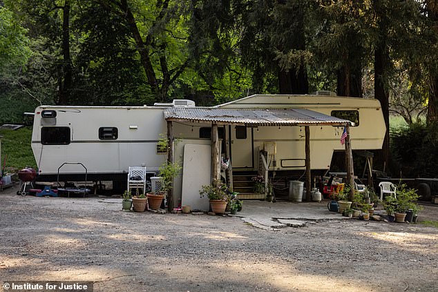 In 2017, Santa Clara County learned of the trailer and informed the Ballards that it was illegal to live in a trailer in the area