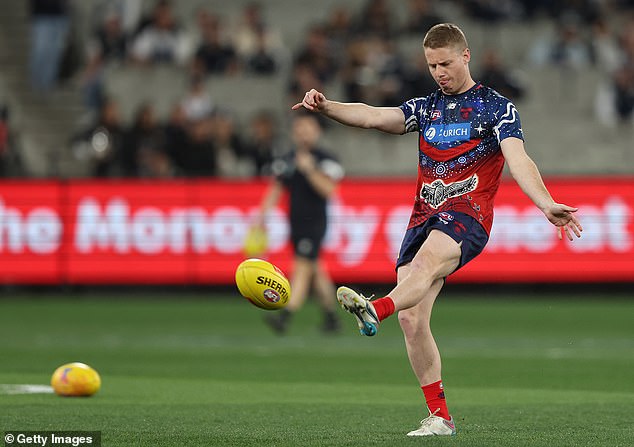 Hunter had battled to overcome the calf injury that kept him out in pre-season, but he has only managed to make two AFL appearances this season