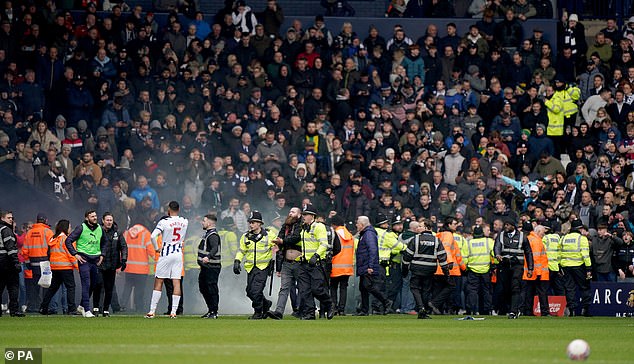 West Brom saw the biggest increase in arrests during the 2023-24 football season