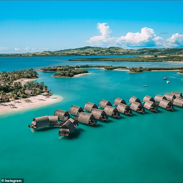 The hotel where John and Jessie stayed has the only bungalows on mainland Fiji, allowing you to jump straight from your own private steps into the pristine lagoon water