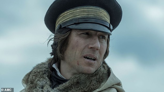 The fate of the Franklin crew has since been made into a TV miniseries starring Tobias Menzies as Captain James Fitzjames (pictured)