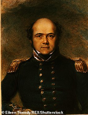 Sir John Franklin, pictured, was killed with his crew