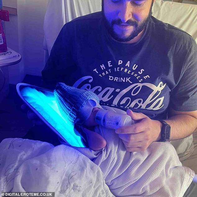 The 33-year-old TV personality took to Instagram to express her gratitude for Neonatal Intensive Care Units after her son was born a month premature