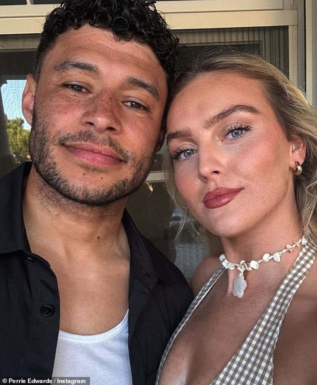 Her stunning appearance comes after she revealed how she once tried to divorce fiancé Alex Oxlade-Chamberlain