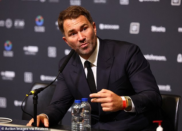 Eddie Hearn has also been instrumental in bringing big fights to Saudi Arabia