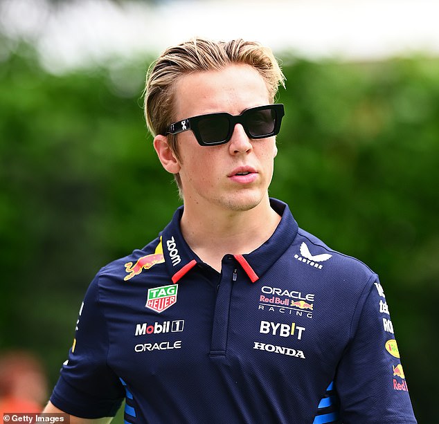 Red Bull has initially recruited 22-year-old driver Liam Lawson as a replacement for Ricciardo