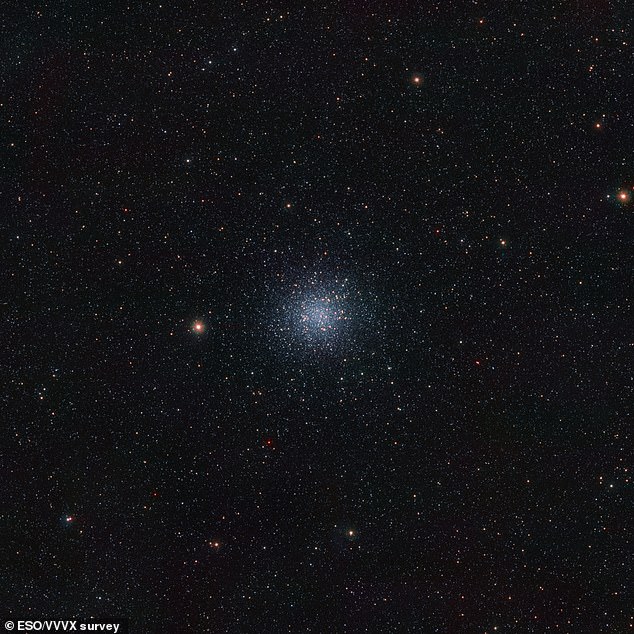 The map also reveals some of the oldest objects in the Milky Way, such as the globular star cluster Messier 22 (pictured), which lies 10,000 light-years from Earth.