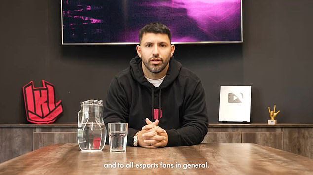 Sergio Aguero KRU Esports in 2020 before bringing Messi on as a co-owner in November 2023