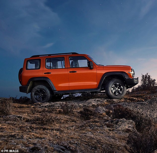 Chinese brand Great Wall Motors (pictured Tank 300 model) has been selling cars in the country since 2009, but will soon be joined by a slew of new Chinese automakers