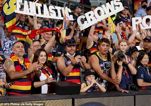 Adelaide fans hope a rebrand will change the club's fortunes after missing the AFL finals since 2017