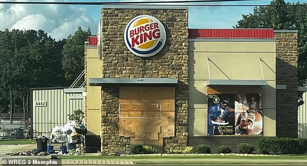 The Burger King closed last year after a fire, but now trash, shopping carts and more are creating a mess in the building