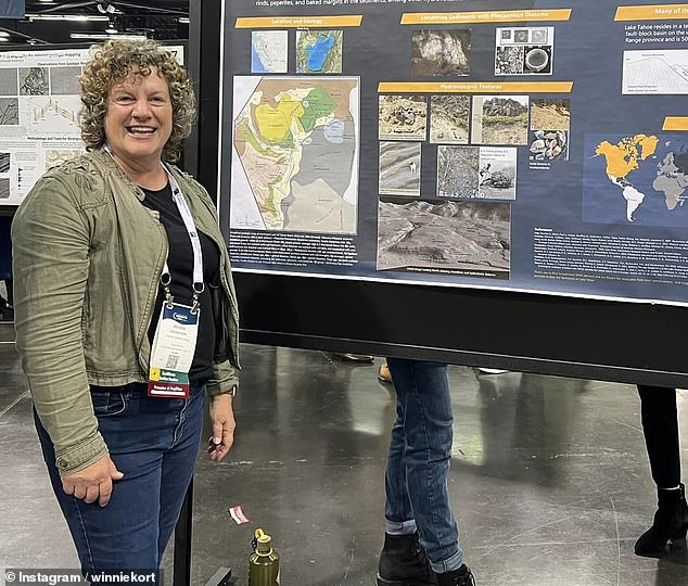 Winnie Kortemeier, a professor of geosciences at Western Nevada College in Carson City, Nevada, made the discovery after extensively investigating Tahoe since 2005.