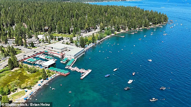 Lake Tahoe is also the second deepest lake in America at its deepest point, which is 500 meters deep.