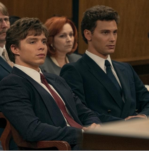 Created by Ryan Murphy, Monsters tells the chilling story of the Menendez brothers Erik (played by Cooper Koch, right) and Lyle (played by Nicholas Chavez, left) who murdered their parents in 1989.