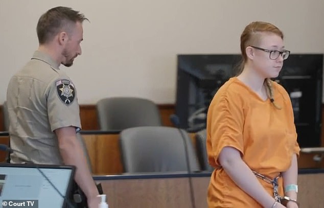 Garfield admitted manslaughter after shooting her friend and withdrawing from the plot