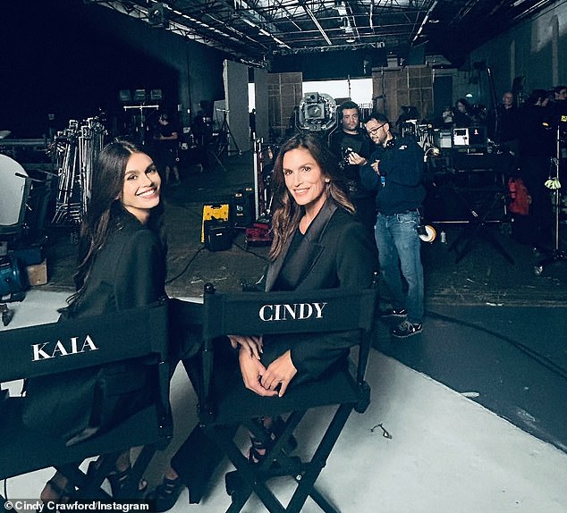 Cindy and her mini-me daughter previously worked together as models for the live shopping event Zara Streaming, which premiered on Wednesday