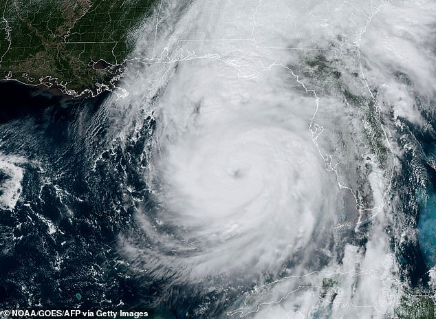 This image shows Hurricane Helene on September 26, 2024 at 5:51 PM UTC. Parts of Florida face 