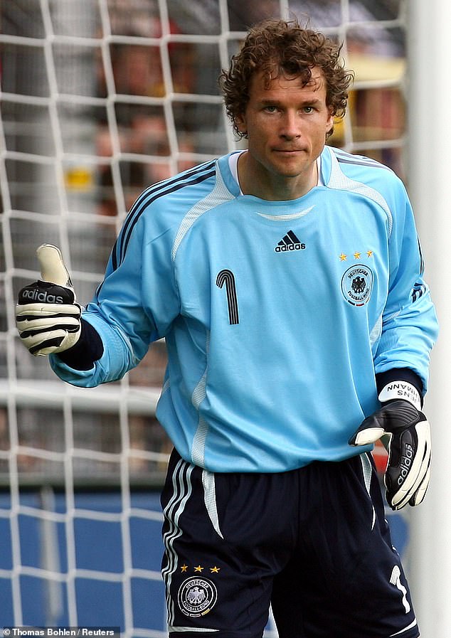 He also earned 61 caps for Germany and was his country's No. 1 at the 2006 World Cup