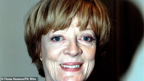 File photo dated 28/11/97 of Dame Maggie Smith at the Evening Standards Drama Awards in London. Dame Maggie Smith died in hospital on Friday, her sons Chris Larkin and Toby Stephens said in a statement. Release date: Friday September 27, 2024. PA Photo. See PA story DEATH Smith. Photo credit should read: Fiona Hanson/PA Wire