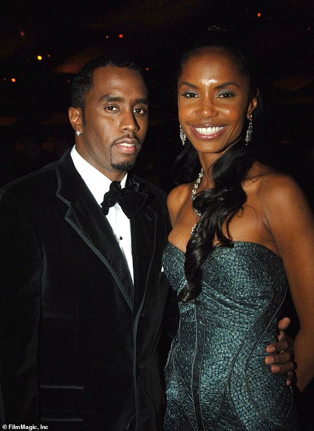 Diddy, seen here next to his ex-girlfriend Kim Porter,