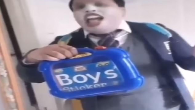 'Smartschoolboy9' consisted of photos and videos of an overweight man dressed as a hideous caricature of a schoolboy