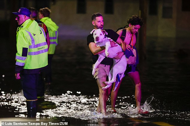 Some residents decided to ignore evacuation orders and woke up to heavy flooding on Friday