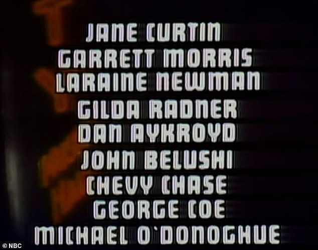 The original cast of the first episode