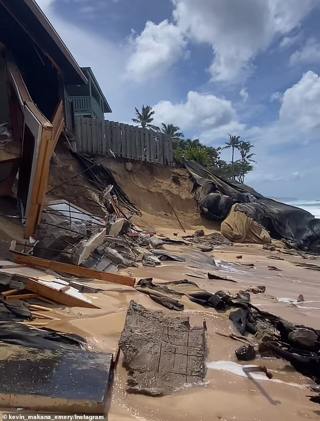 In December 2023, the Hawaii Board of Land and Natural Resources fined VanEmmerik as much as $77,000 for erosion control violations for his Sunset Beach home.