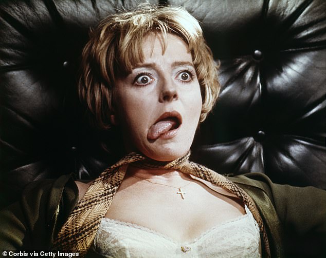 The English star, known for her role as the ill-fated Brenda in Alfred Hitchcock's epic film Frenzy, died peacefully at her home in Warwickshire on September 16 - according to her family's statement (pictured in the 1972 film).