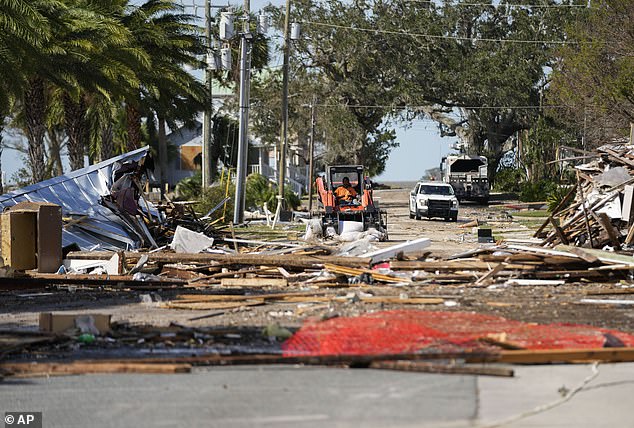 The storm left a devastating trail of destruction across Florida and the entire southeastern US, killing at least 25 people in four states