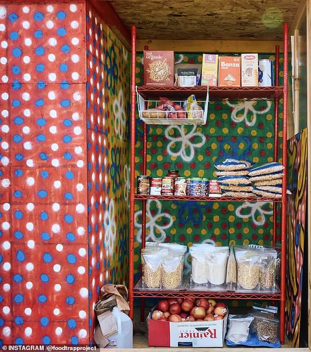 The pantry is free to all, but only to Black and Indigenous people