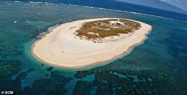 Instead, guests were allowed to sail around Willis Island off the coast of Cairns (pictured)