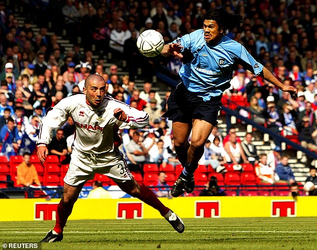 Caballero became a cult hero during a five-year spell at Scottish Premier League club Dundee