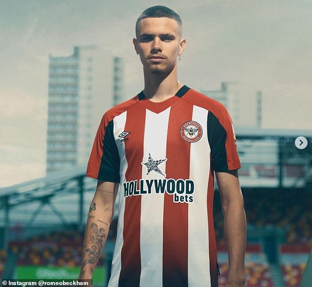 Romeo is fully committed to fashion and has signed a contract with Parisian fashion agency Safe Management, leaving his career at Brentford behind