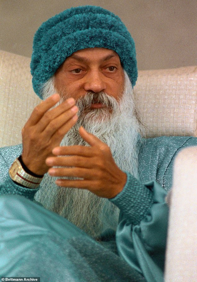 Sargam says the abuse started when her parents became followers of Bhagwan Shree Rajneesh (pictured)