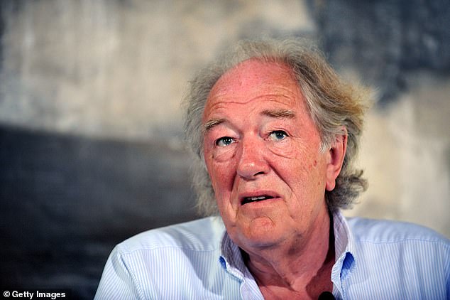 The actor died in hospital aged 82 after suffering from pneumonia and starred in six of the eight films based on Rowling's books (pictured in 2010).