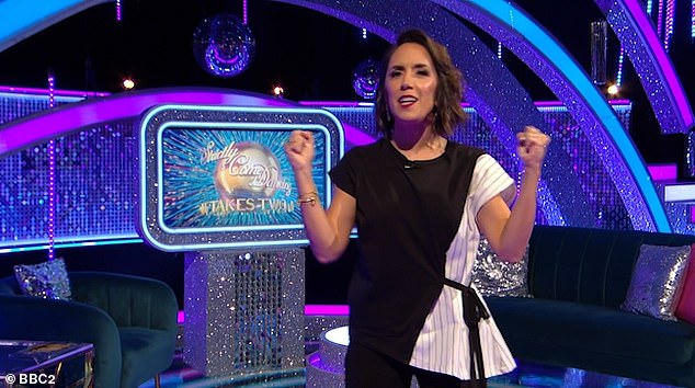 Janette Manrara also confirmed that he will remain on the show during Thursday's episode of It Takes Two