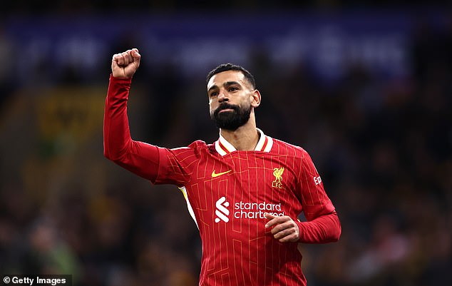 Salah has now scored five goals in his first eight Liverpool games in all competitions this season