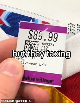 Many young people complain that they often don't want to buy items anymore because of the staggering price after the extra tax is added