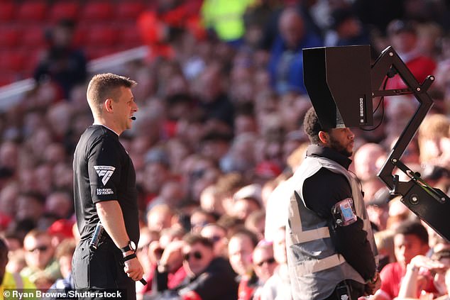 Fulham's penalty was awarded after a VAR review and after the referee saw a replay