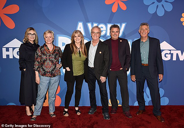 The connections coincided with the age at which each of the characters played. The Brady kids seen here in 2019