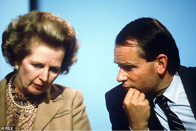 Politics: Jeffrey Archer with Margaret Thatcher in the 1980s. From 1969 to 1974 he was a Conservative MP and later deputy party chairman