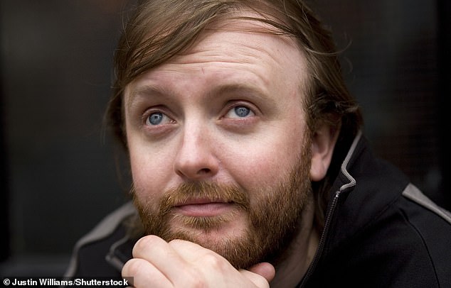 The comic (seen at age 32) lost his eyesight in his early 20s, due to an inherited condition called retinitis pigmentosa