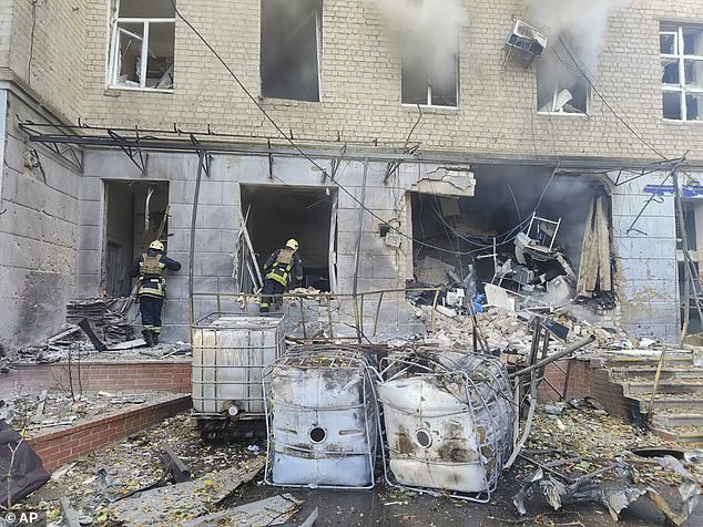 At least six people have been killed in Sumy, northeastern Ukraine, after a Russian attack on a medical center