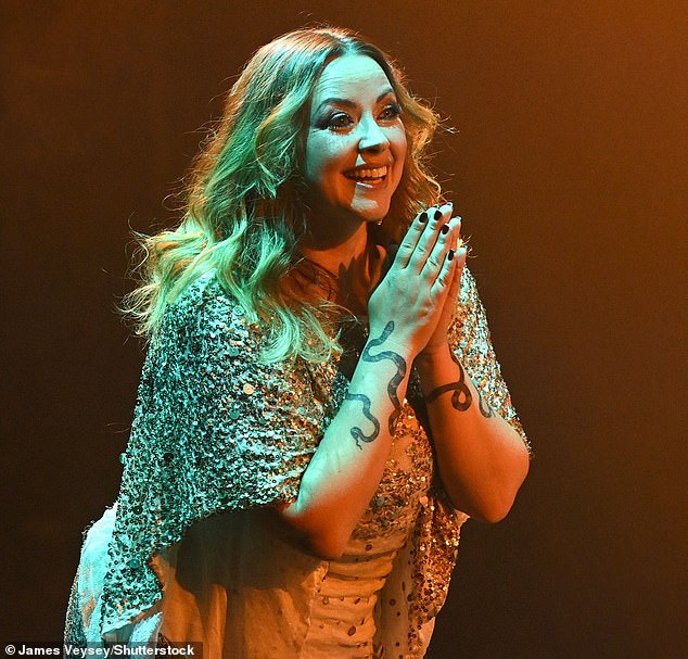 Charlotte Church on stage at Action for Children's Starry Night Gala Action for Children on November 30, 2023