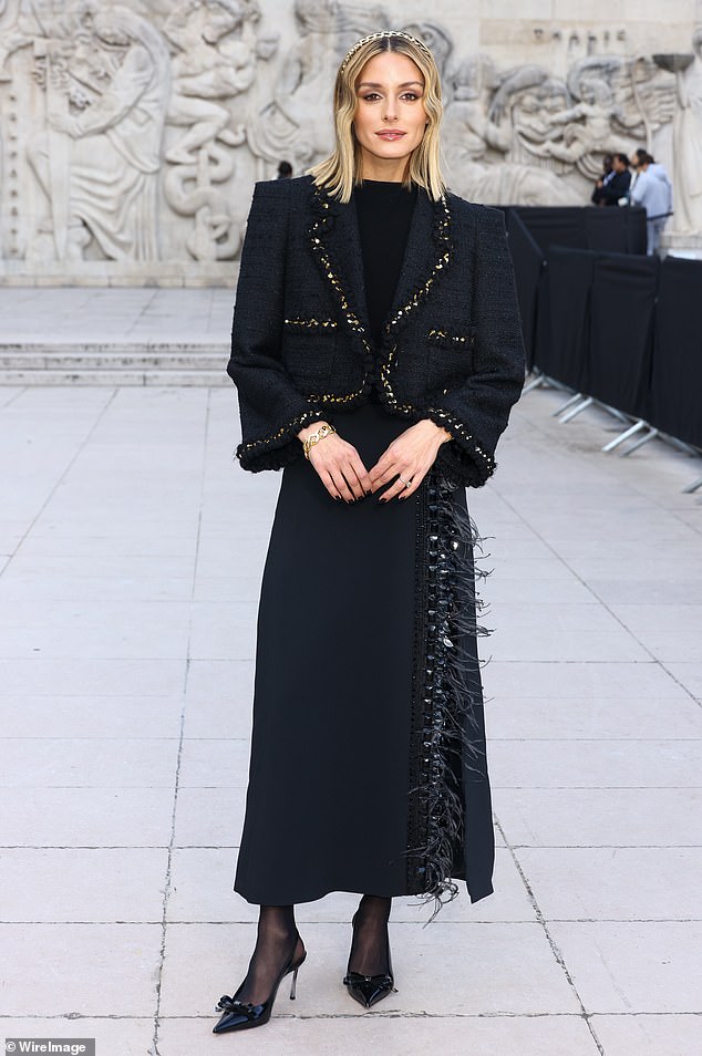 Olivia Palermo also made a special appearance at the event and looked glamorous upon her arrival