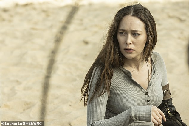 “We're so used to seeing the success stories of 'Wow, they went through it,' but for most actors it's a very difficult process,” she said this week. (Alycia depicted in Fear of the Walking Dead)