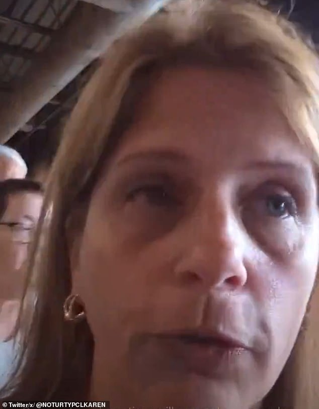 Another Vance supporter filmed herself leaving the deli over the way the vice presidential candidate was treated